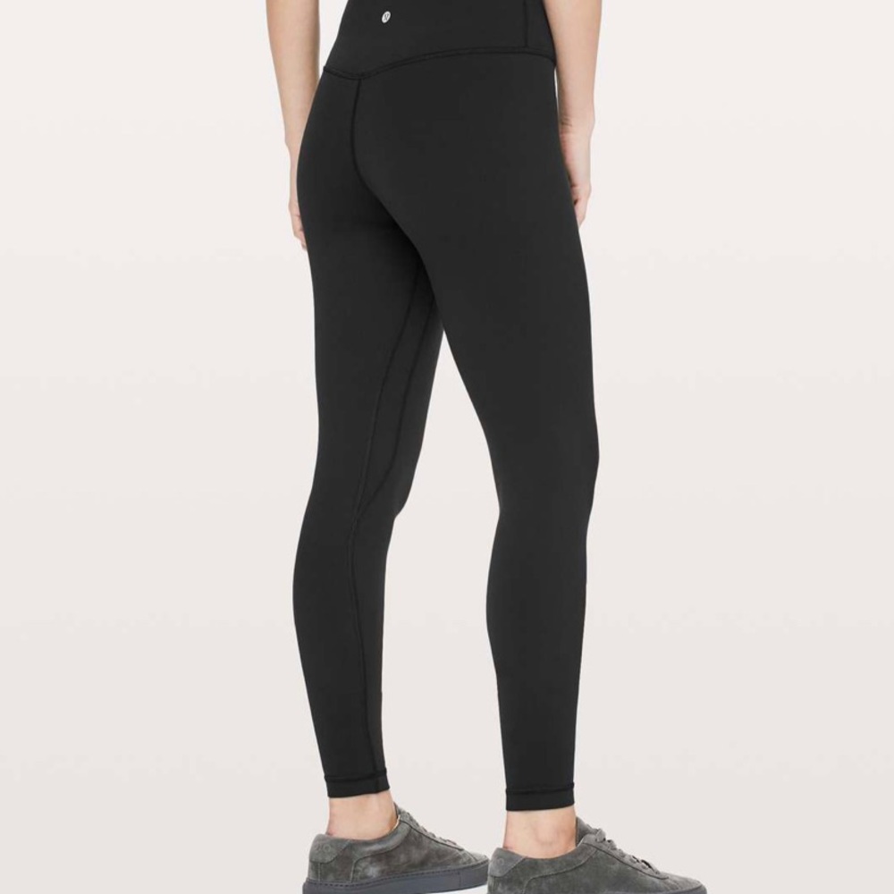 Black lululemon align leggings